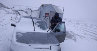 Фото Монтажники-снеговики №13